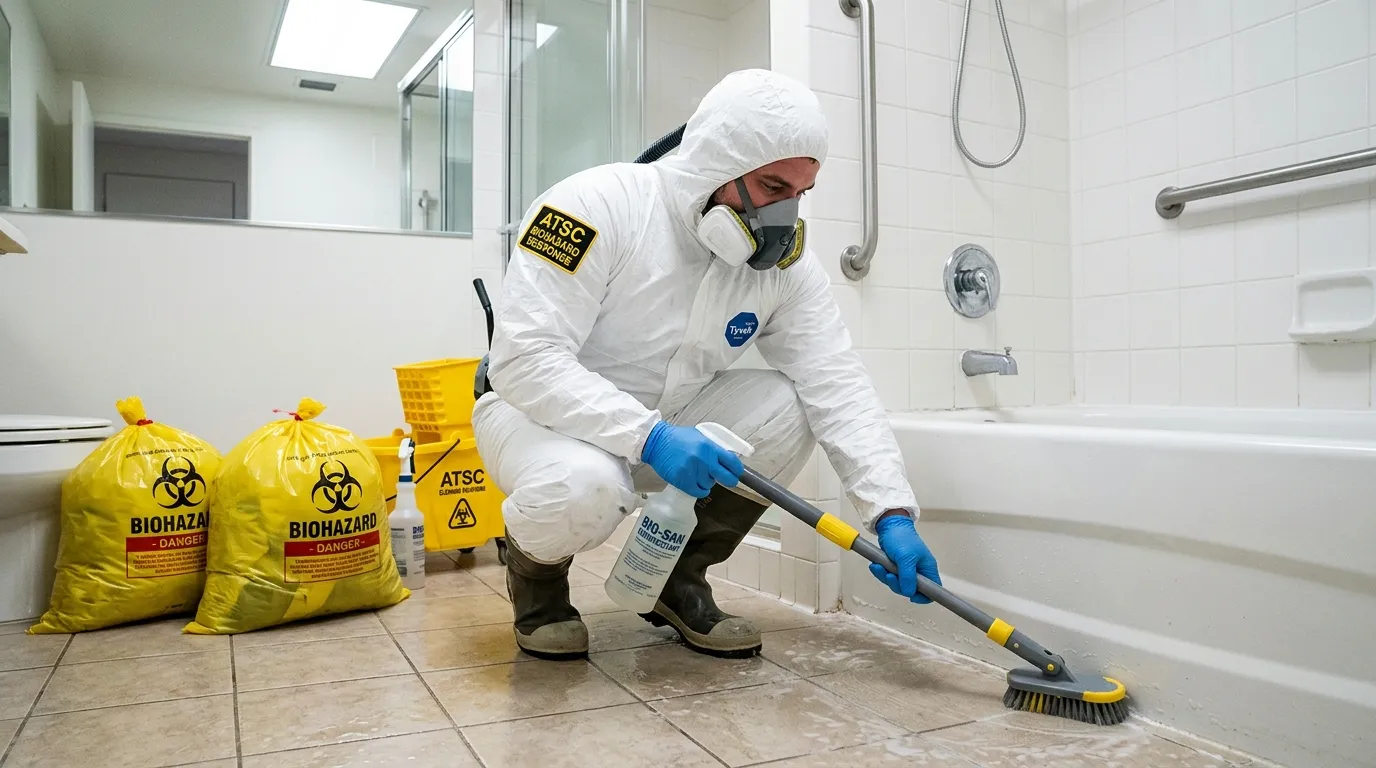 Decontamination equipment deployed for Blood Cleanup in Oro Valley